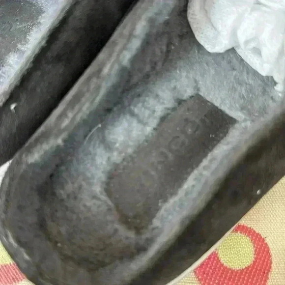 Vince Verrell 3 Suede Shearling Mule Style Sneaker Size 7.5 - Picture 8 of 8